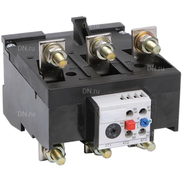 Реле электротепловое IEK РТИ-5376 габарит 5, номинальный ток - 150-180А, номинальное напряжение - 660В, климатическое исполнение - У3, IP20 DRT50-0150-0180