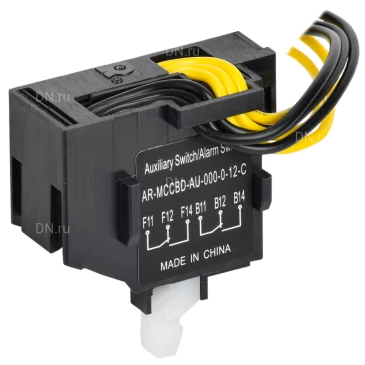 Контакт совмещенный IEK ARMAT 1NO1NC левый, типоразмер S, для автоматических выключателей ARMAT AR-MCCBD-AU-000-0-12-C