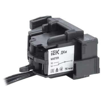 Контакт дополнительный IEK ДКм-250е (ДКм-35) типоразмер 250, для автоматических выключателей ВА88-35 MASTER с электронным расцепителем SVA31D-DK-1-02