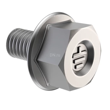 Винт IEK М5х8мм для электрического соединения, корпус - сталь, CMZ12-VT-05-008 (упаковка 100шт)