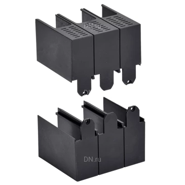 Крышка клеммная IEK ККм-125e (ККм-32) типоразмер 125, для автоматических выключателей ВА88-32 MASTER с электронным расцепителем (2шт/компл) SVA11D-KK-02