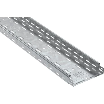 Лоток IEK ESCA CLP10-050-200-100-3-M-HDZ, перфорированный, 50х200мм L=3000мм, материал корпуса - сталь толщиной 1.0мм, покрытие - горячее цинкование (кратно 18м)