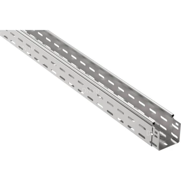 Лоток IEK ESCA CLP10-080-100-100-3 перфорированный, 80х100мм L=3000мм, материал корпуса - оцинкованная сталь толщиной 1.0мм (кратно 12м)