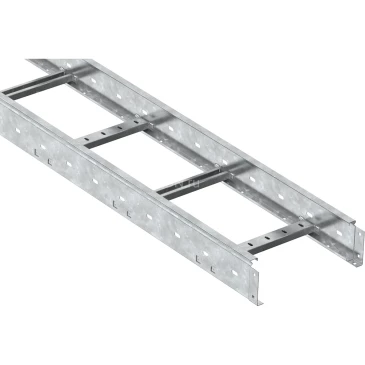 Лоток IEK LESTA CLM40-055-200-3-150-HDZ лестничный, 55х200мм L=3000мм, материал корпуса - сталь толщиной 1.5мм, покрытие - горячее цинкование (кратно 6м)