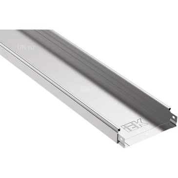 Лоток IEK ESCA CLN10-100-200-2 неперфорированный, 100х200мм L=2000мм, материал корпуса - оцинкованная сталь толщиной 0.8мм (кратно 4м)