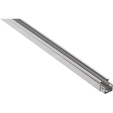 Лоток IEK ESCA CLN10-050-050-2 неперфорированный, 50х50мм L=2000мм, материал корпуса - оцинкованная сталь толщиной 0.7мм (кратно 2м)