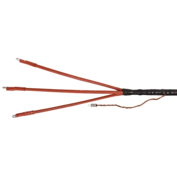 Муфта кабельная IEK ПКВтп-10 3х300 концевая, количество жил - 3, сечение жилы - 300мм2, напряжение - 10000В, с наконечниками, ПВХ/СПЭ изоляция UZM-XLK10-VN3-300S