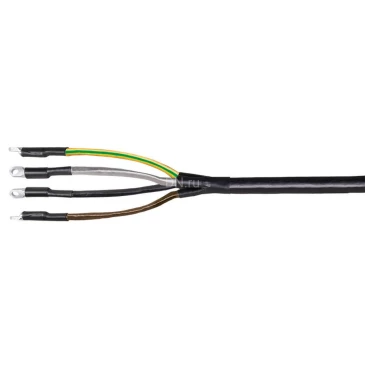 Муфта кабельная IEK ПКВтп 4х150/240 концевая, количество жил - 4, сечение жилы - 150-240мм2, напряжение - 1000В, с болтовыми наконечниками, ПВХ/СПЭ изоляция UZM-XLK1-VN4-150240S