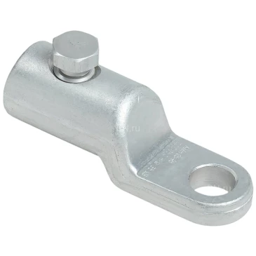 Наконечник алюминиевый механический IEK АМН 70-240 до 35кВ со срывными болтами, сечение - 70-240мм2, напряжение - 35кВ UZA-28-S70-S240-135