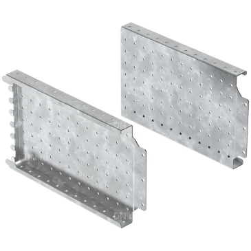 Панель монтажная IEK FORMAT PRO боковая, перфорированная, стальная, 200х400мм, комплект 2шт FO-00-MPSP-020-040