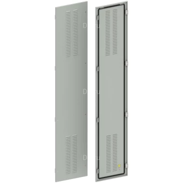 Панель задняя IEK FORMAT PRO вентилируемая, стальная, 2000х400мм FO-00-PBV-200-040