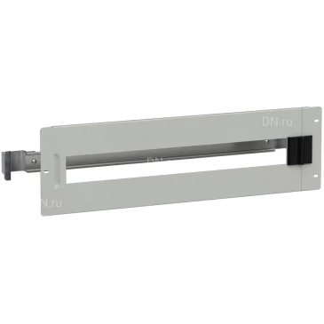 Панель ЛМА IEK TITAN поворотная, стальная, 500х150мм, 18 модулей, с DIN-рейкой TI-00D-PMR-050