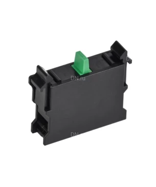 Контакт дополнительный IEK MASTER MI-DK60-1 для светосигнальной арматуры 1NO, зеленый