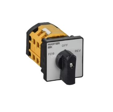 Переключатель кулачковый IEK MASTER MI-CS10-010-011 10А, 3-позиционный, 3 полюса, напряжение питания 230/400/690B, степень защиты IP20