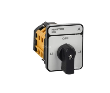 Переключатель кулачковый IEK MASTER MI-CS10-010-098-K02 10А, 4-позиционный, 3 полюса, напряжение питания 230/400/690B, степень защиты IP20