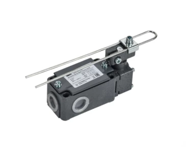 Выключатель путевой IEK ВП 15К-21А-261-54 У2.3 элемент управления — рычаг с регулировкой по длине полумгновенного действия, напряжение питания 0.8А, степень защиты IP54