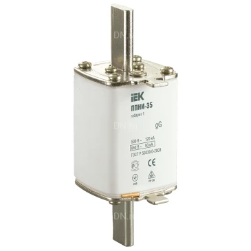 Предохранитель IEK ППНИ-35, вставка плавкая, габарит 1, номинальный ток - 40А, напряжение - 690В, частота - 50Гц, климатическое исполнение - УХЛ3 DPP30-040