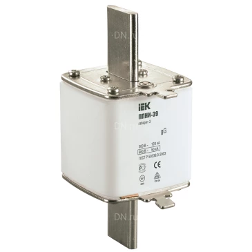 Предохранитель IEK ППНИ-39, вставка плавкая, габарит 3, номинальный ток - 250А, напряжение - 690В, частота - 50Гц, климатическое исполнение - УХЛ3 DPP50-250