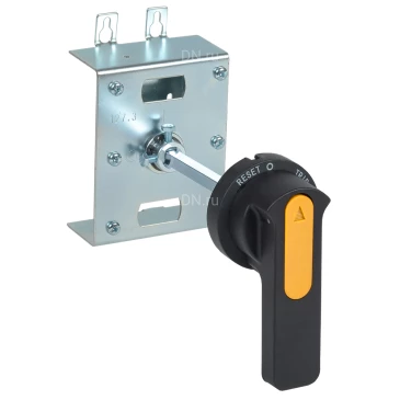 Привод IEK ПРПм-1 250А поворотный ручной, номинальный ток - 250А, для автоматических выключателей ВА88-35 MASTER SVA30D-PRP-1-1-02