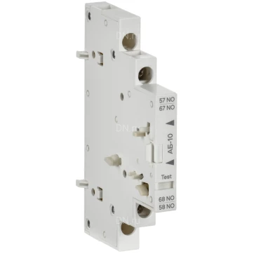 Контакт аварийный IEK ARMAT GV2P АБ-10 для автоматического выключателя защиты двигателя, боковой AR-AUX-ASR10M10