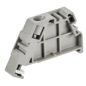 Стопор концевой IEK ARMAFIX CA802 на DIN-рейку, винтовой, размер ячейки - 8мм, цвет - серый AF-CT40-00-K03-002-CA802