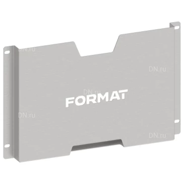 Карман IEK FORMAT 500 для документации, ширина - 500мм, материал - металл, цвет - серый (RAL 7035), FO-00-PD-050