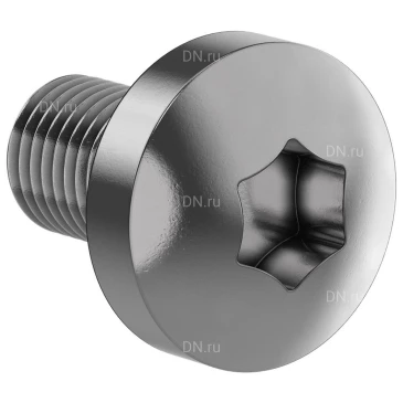 Винт IEK FORMAT TORX30 M6х10 самонарезающийся, длина - 10мм, диаметр - M6, форма головки - полукруглая (полупотайная), материал - сталь, покрытие - цинк, DIN7500C, упаковка - 50шт., FO-00D-VTORX-M6X10-050