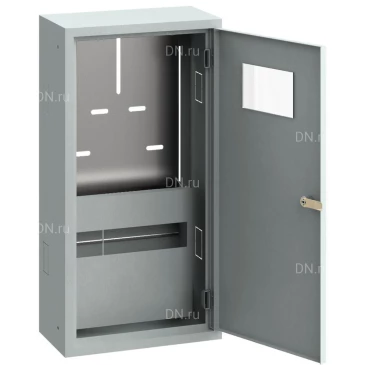 Ящик учетно-распределительный IEK ЯУР-3/12, поверхностного монтажа, цвет - серый, УХЛ3, IP31