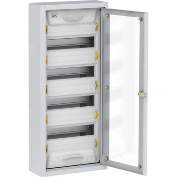 Корпус навесной IEK TITAN 5 ЩРн-48 (1х48) 130х310х710мм, металлический, IP31, цвет - серый MKM16-N-048-31-Z-U