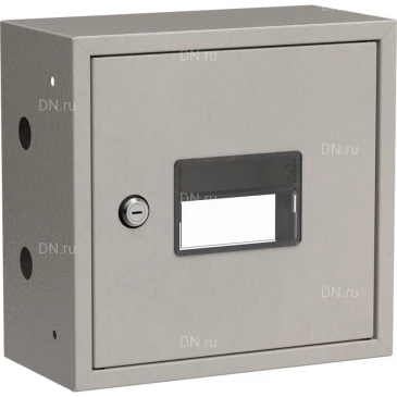 Корпус навесной IEK ЯУ-290-300 LIGHT 150х300х290мм для учёта электроэнергии, металлический, УХЛ3, цвет - серый MKM51-YAU-290-300-L