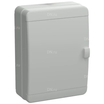 Корпус навесной IEK TEKFOR КМПн-24 410х300х153мм, модулей-24, рядов-2, глубина - 153мм, ширина - 300мм, высота - 410мм, материал - пластик, цвет - серый, серая дверь TF5-KP73-N-24-65-K03-K03