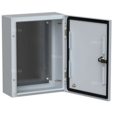 Корпус навесной IEK TITAN 5 ЩМП-40.30.15 150х300х400мм, металлический УХЛ1, IP66, цвет - серый TI5-10-N-040-030-015-66
