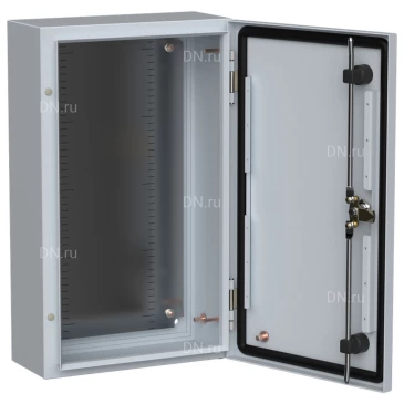 Корпус навесной IEK TITAN 5 ЩМП-50.30.15 150х300х500мм, металлический УХЛ1, IP66, цвет - серый TI5-10-N-050-030-015-66