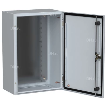 Корпус навесной IEK TITAN 5 ЩМП-60.40.25 250х400х600мм, металлический УХЛ1, IP66, цвет - серый TI5-10-N-060-040-025-66