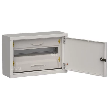 Корпус навесной IEK TITAN 5 ЩРн-18 (1х18) 140х420х268мм, металлический, IP31, цвет - серый TI5-50-N-018-31-7035