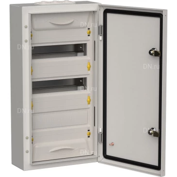 Корпус навесной IEK TITAN 5 ЩРн-36 (1х36) 140х310х585мм, металлический, IP54, цвет - серый TI5-50-N-036-54-7035