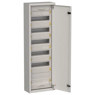 Корпус навесной IEK TITAN 5 ЩРн-72 (1х72) 140х310х960мм, металлический, IP31, цвет - серый TI5-50-N-072-31-7035