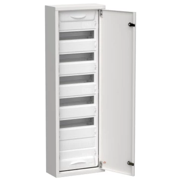 Корпус навесной IEK TITAN 5 ЩРн-72 (1х72) 140х310х960мм, металлический, IP31, цвет - белый TI5-50-N-072-31