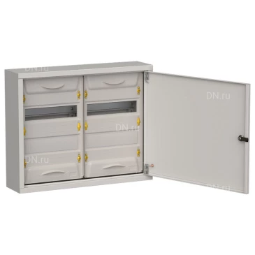 Корпус навесной IEK TITAN 5 ЩРн-48 (2х24) 140х570х460мм, металлический, IP31, цвет - серый TI5-50-N-2X024-31-7035