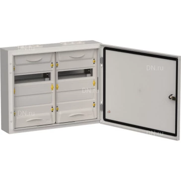Корпус навесной IEK TITAN 5 ЩРн-48 (2х24) 140х570х460мм, металлический, IP54, цвет - серый TI5-50-N-2X024-54-7035