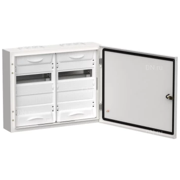 Корпус навесной IEK TITAN 5 ЩРн-48 (2х24) 140х570х460мм, металлический, IP54, цвет - белый TI5-50-N-2X024-54