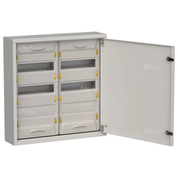 Корпус навесной IEK TITAN 5 ЩРн-72 (2х36) 140х570х585мм, металлический, IP31, цвет - серый TI5-50-N-2X036-31-7035