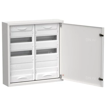 Корпус навесной IEK TITAN 5 ЩРн-72 (2х36) 140х570х585мм, металлический, IP31, цвет - белый TI5-50-N-2X036-31