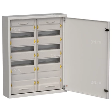 Корпус навесной IEK TITAN 5 ЩРн-96 (2х48) 140х570х710мм, металлический, IP31, цвет - серый TI5-50-N-2X048-31-7035