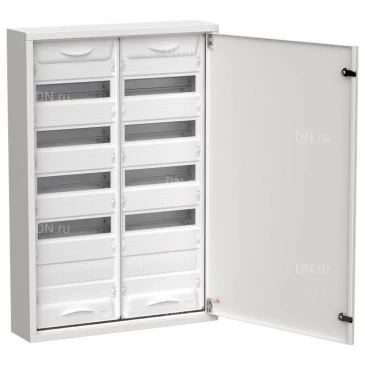 Корпус навесной IEK TITAN 5 ЩРн-120 (2х60) 140х570х835мм, металлический, IP31, цвет - белый TI5-50-N-2X060-31