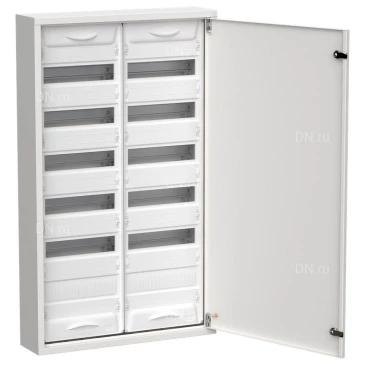 Корпус навесной IEK TITAN 5 ЩРн-144 (2х72) 140х570х960мм, металлический, IP31, цвет - белый TI5-50-N-2X072-31