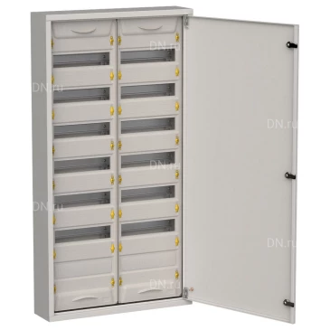 Корпус навесной IEK TITAN 5 ЩРн-168 (2х84) 140х570х1085мм, металлический, IP31, цвет - серый TI5-50-N-2X084-31-7035