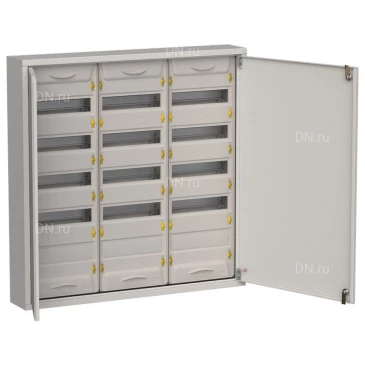 Корпус навесной IEK TITAN 5 ЩРн-180 (3х60) 140х830х835мм, металлический, IP31, цвет - серый TI5-50-N-3X060-31-7035
