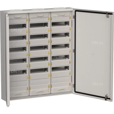Корпус навесной IEK TITAN 5 ЩРн-216 (3х72) 140х830х960мм, металлический, IP54, цвет - серый TI5-50-N-3X072-54-7035