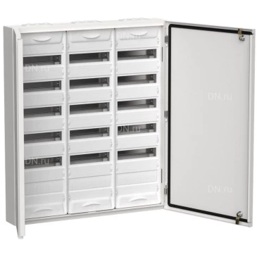 Корпус навесной IEK TITAN 5 ЩРн-216 (3х72) 140х830х960мм, металлический, IP54, цвет - белый TI5-50-N-3X072-54